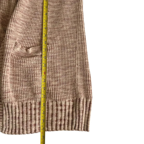 Knox Rose Open Cardigan with Pockets Peachy Pink Size Medium - Picture 9 of 9
